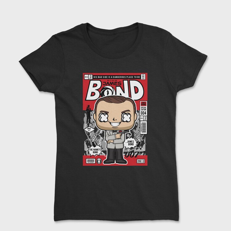 James Bond Comic Pop, Tricou Femei