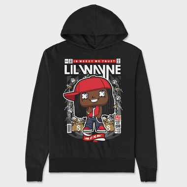 Lil Wayne Streetwear, Hanorac Oversize Barbati (Unisex)