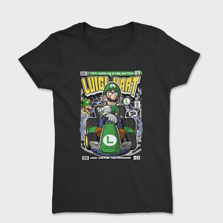 Luigi Kart Racing, Tricou Femei