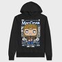 Macgyver Comic Pop, Hanorac Oversize Barbati (Unisex)