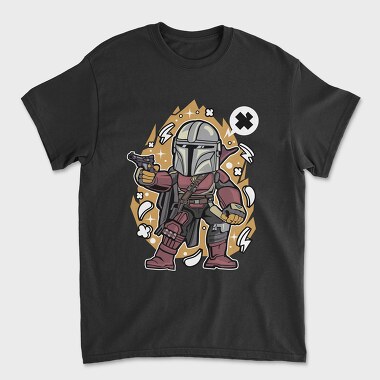 Mandalorian Blast, Tricou Barbati (Unisex)