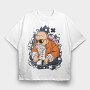 Master Kame Streetwear, Tricou Oversize Barbati (Unisex)