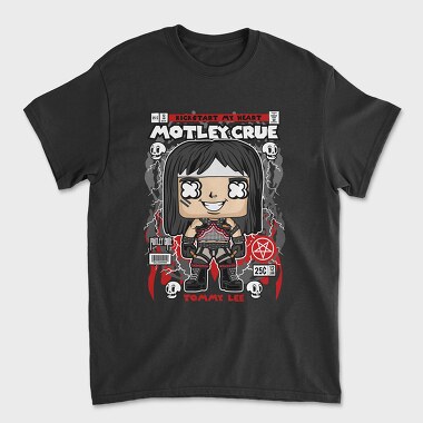 Motley Crue Pop Art, Tricou Barbati (Unisex)