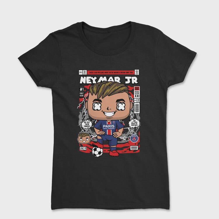 Neymar Jr Comic Style, Tricou Femei