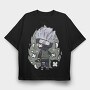 Ninjastyle Chibi Storm, Tricou Oversize Barbati (Unisex)