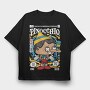 Pinocchio Pop Art, Tricou Oversize Barbati (Unisex)