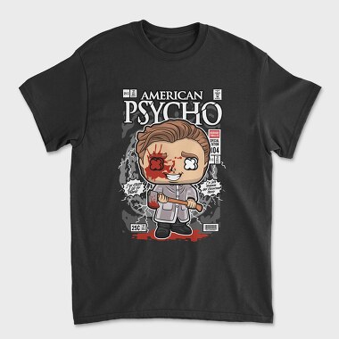 Psycho Horror Chibi, Tricou Barbati (Unisex)