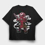 Red Trooper Squad, Tricou Oversize Barbati (Unisex)