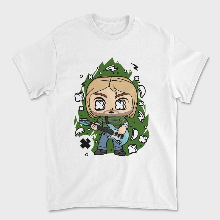 Rockstar Guitar Hero, Tricou Barbati (Unisex)