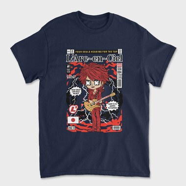 Rockstar Revolution, Tricou Barbati (Unisex)