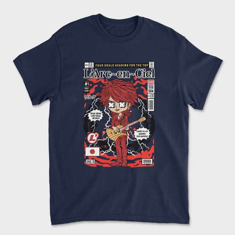 Rockstar Revolution, Tricou Barbati (Unisex)