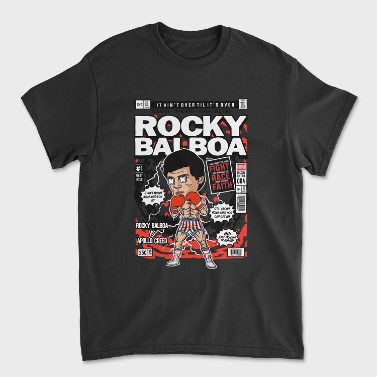 Rocky Boxing Legend, Tricou Barbati (Unisex)