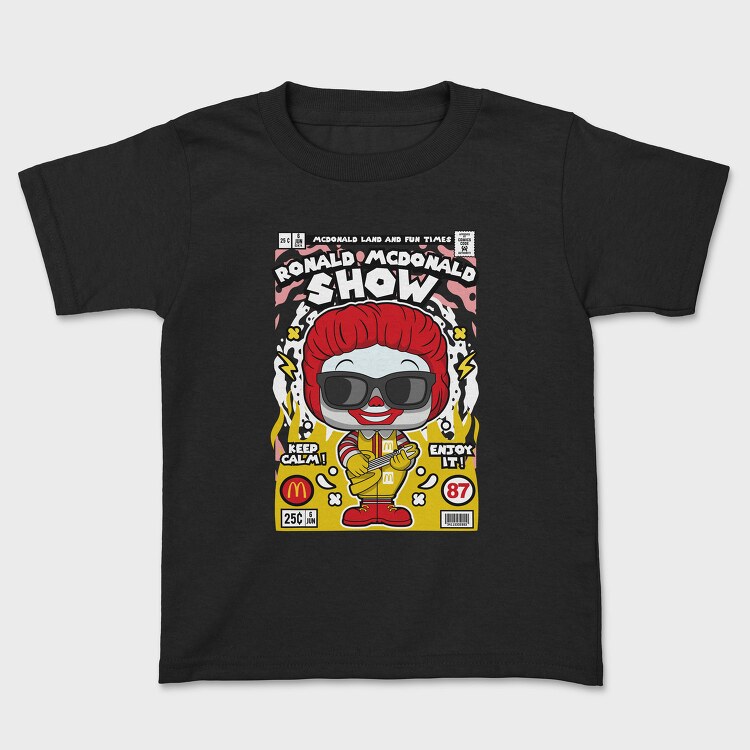 Ronald Cool Mcdonalds, Tricou Copii