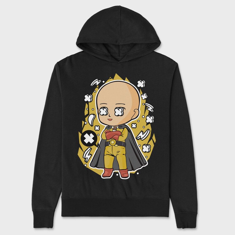 Saitama Street Style, Hanorac Oversize Barbati (Unisex)