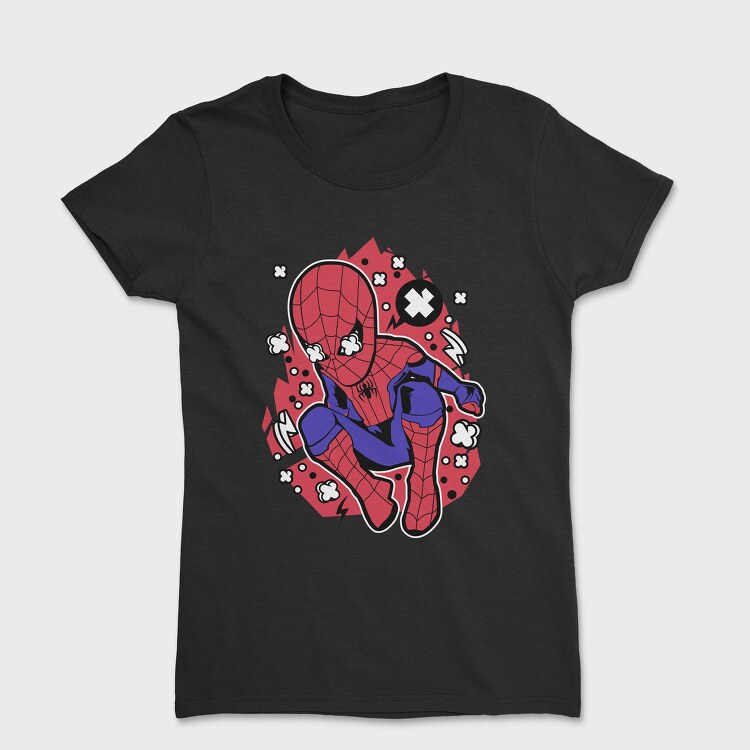 Spiderman Comic Burst 1, Tricou Femei
