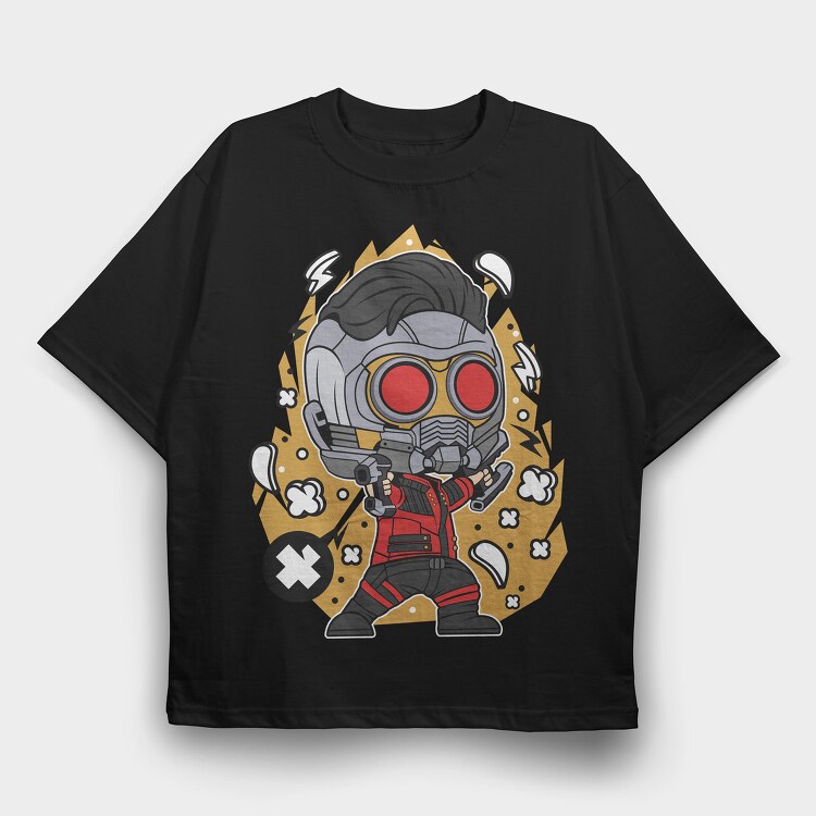 Starlord Pop Art, Tricou Oversize Barbati (Unisex)