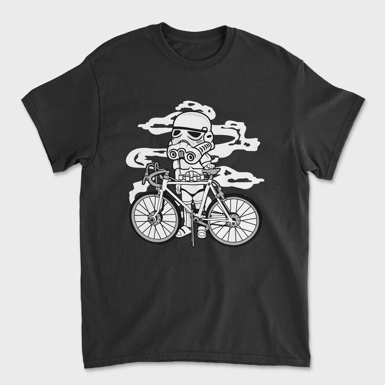 Stormtrooper Bike Ride, Tricou Barbati (Unisex)
