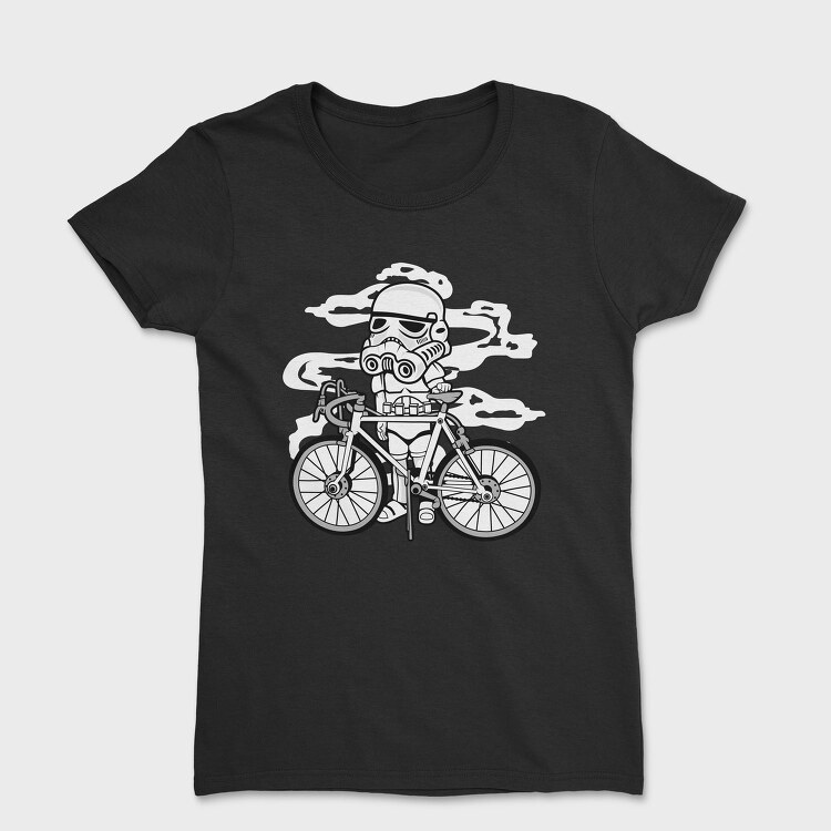 Stormtrooper Bike Ride, Tricou Femei