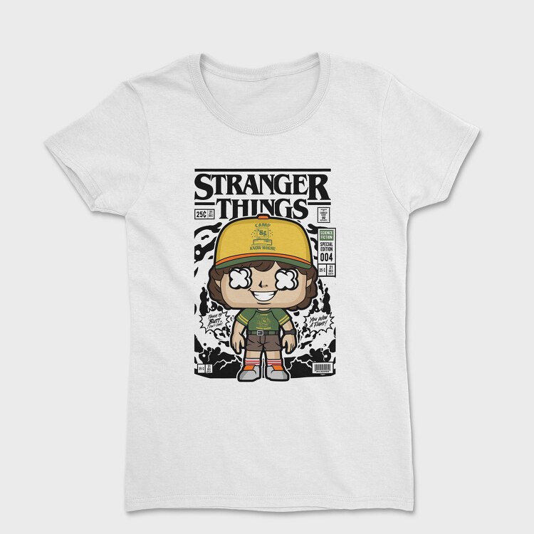 Stranger Things Comic Cap, Tricou Femei