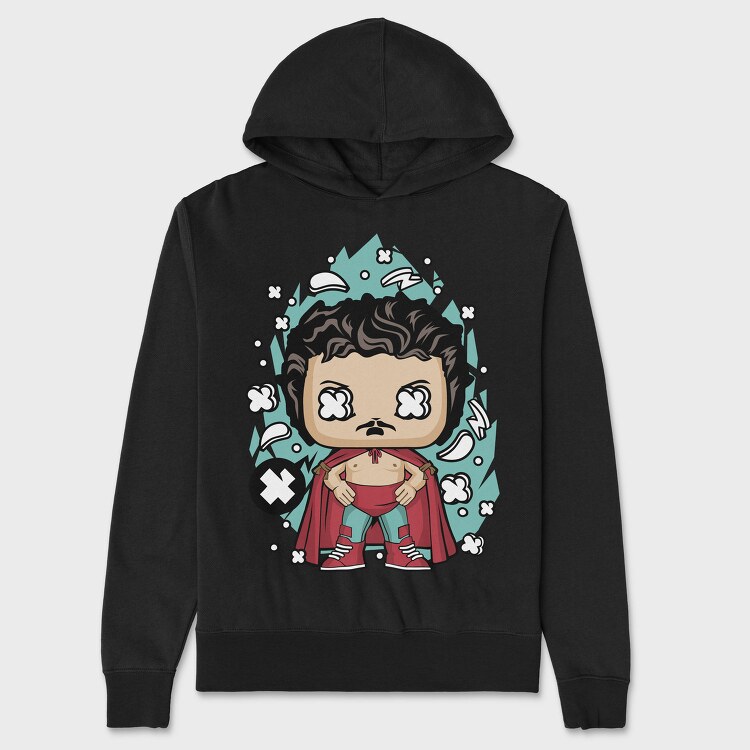 Superhero Pop Art, Hanorac Oversize Barbati (Unisex)