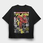 The Flash Lightning Bolt, Tricou Oversize Barbati (Unisex)