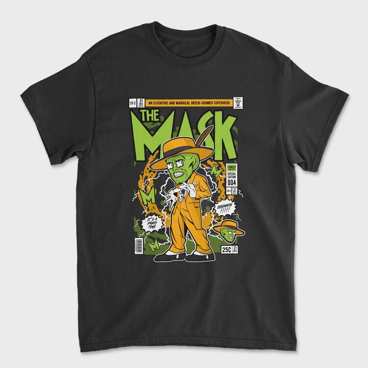 The Mask Comic, Tricou Barbati (Unisex)