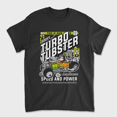 Turbo Tubster Speed, Tricou Barbati (Unisex)