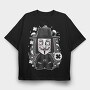 V For Vendetta, Tricou Oversize Barbati (Unisex)