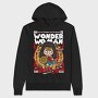 Wonder Woman Chibi, Hanorac Oversize Barbati (Unisex)