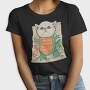 Dinosaur Cat, Tricou Femei