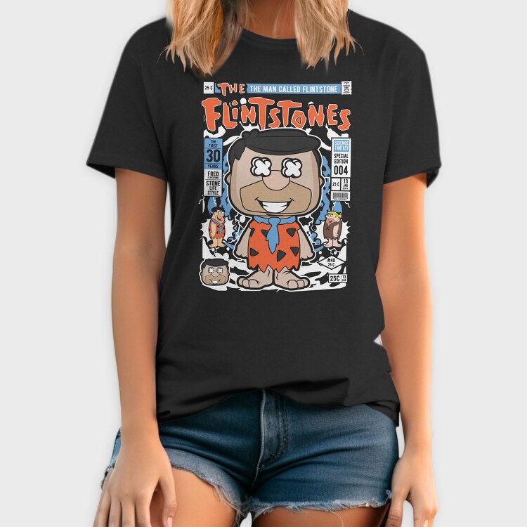 Flintstones Comic Revival, Tricou Barbati (Unisex)