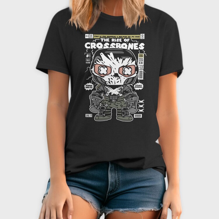 Crossbones Soldier, Tricou Barbati (Unisex)