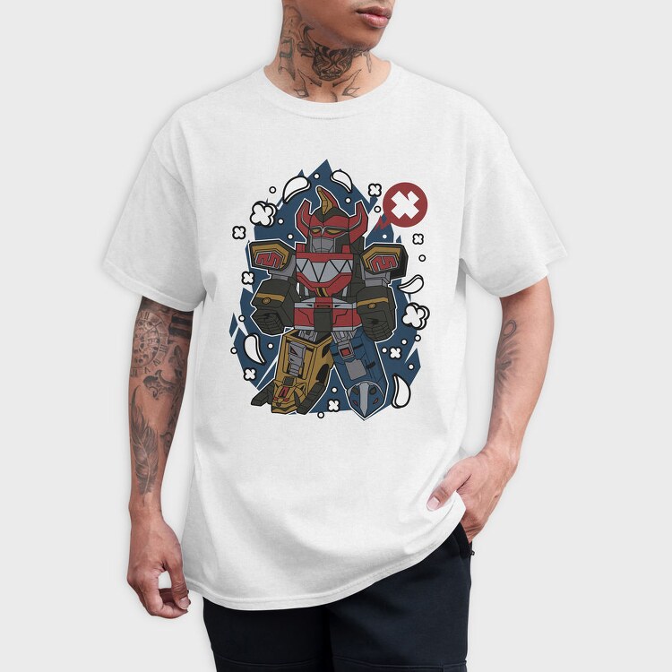 Cyber Samurai, Tricou Barbati (Unisex)