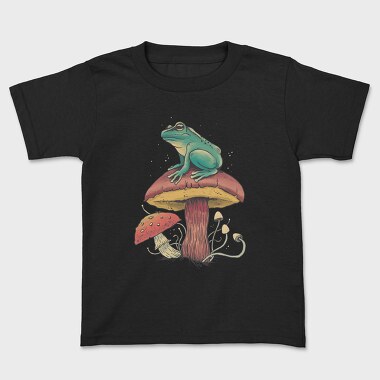 Tricou Copii, Mushroom Frog