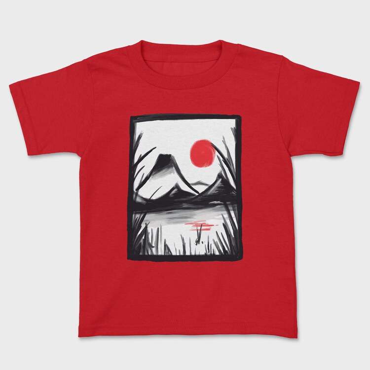 Graphite Landscape, Tricou Copii