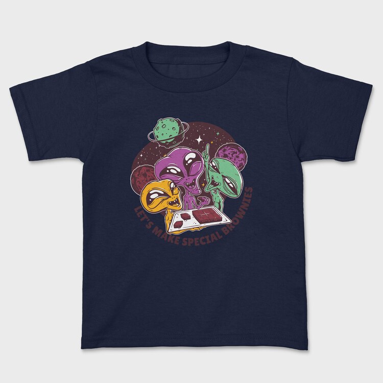 Aliens Make Special Brownies, Tricou Copii