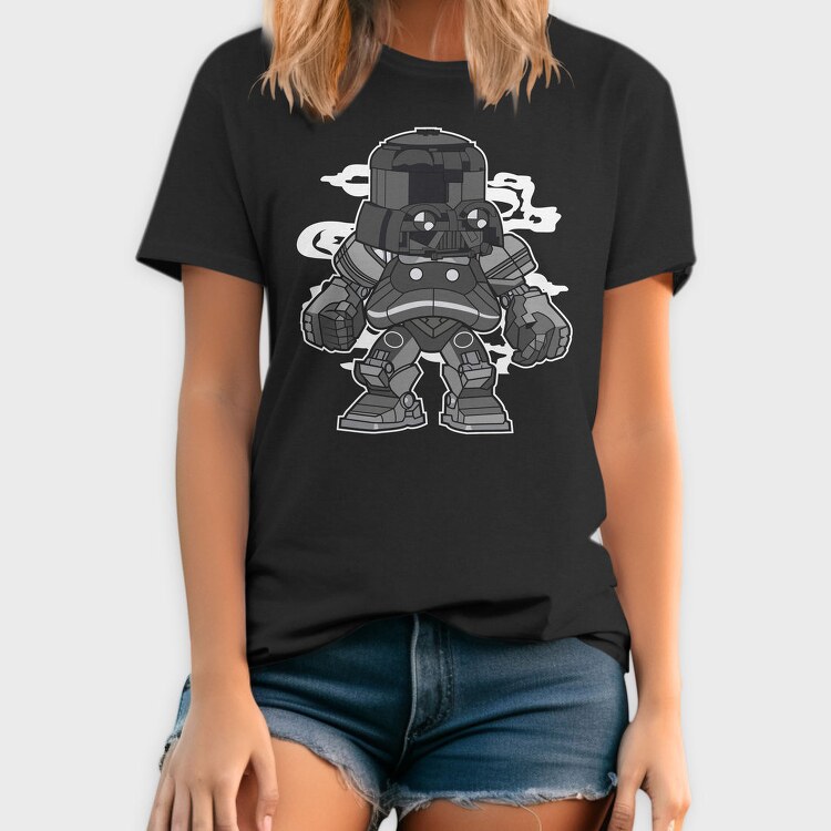 Cyberpunk Warrior 1, Tricou Barbati (Unisex)