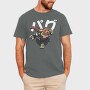 Pug 2, Tricou Barbati (Unisex)