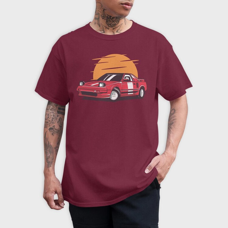Sport Car, Tricou Barbati (Unisex)