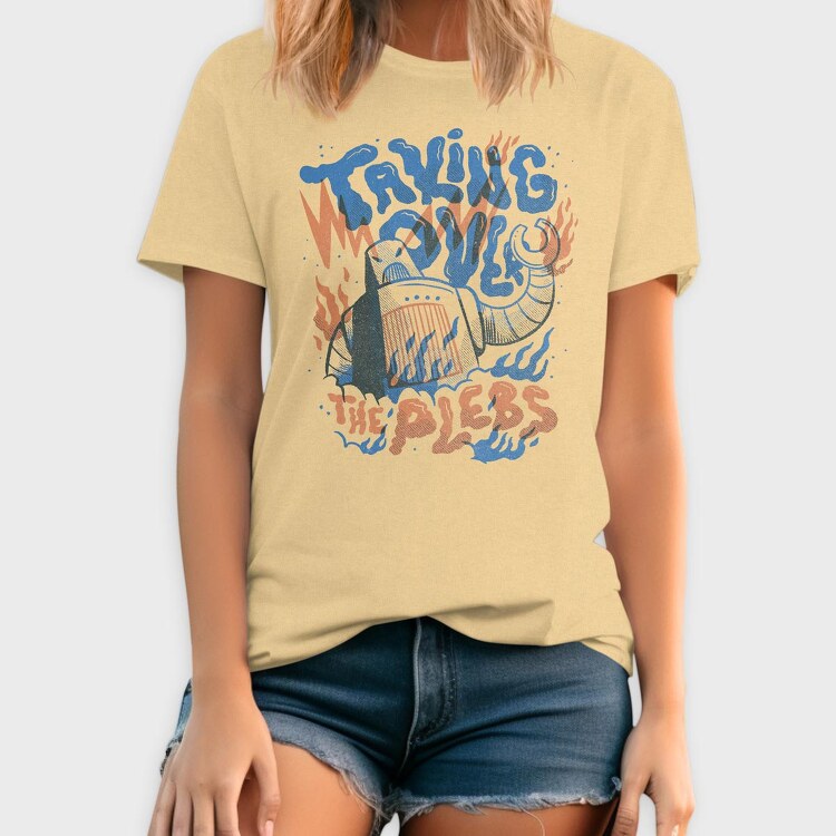 Robot Invasion 01, Tricou Barbati (Unisex)