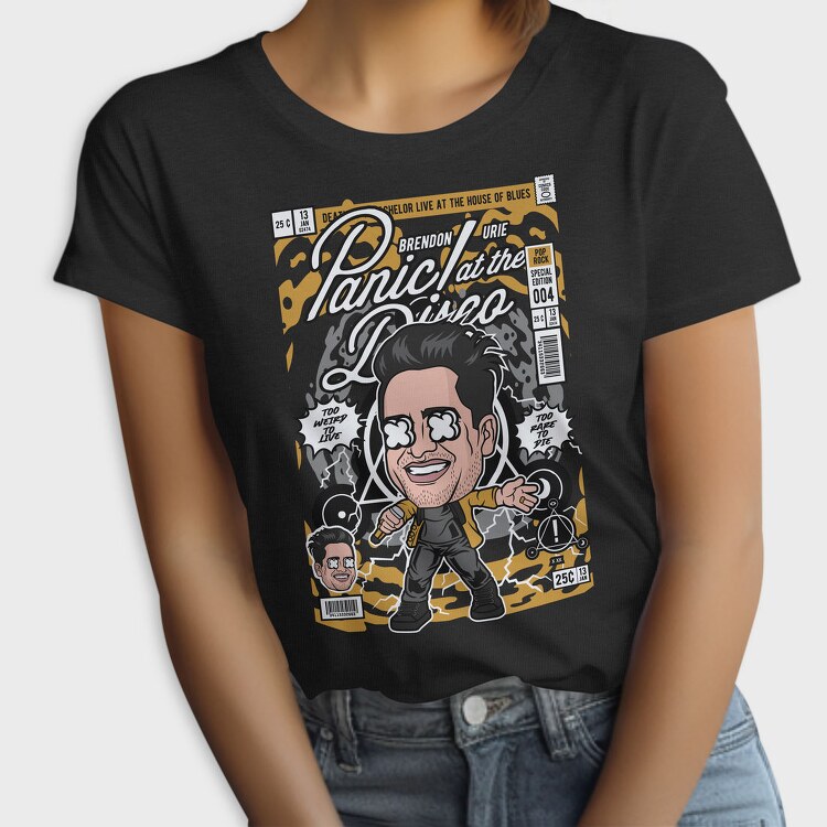 Panic At The Disco Comic, Tricou Femei