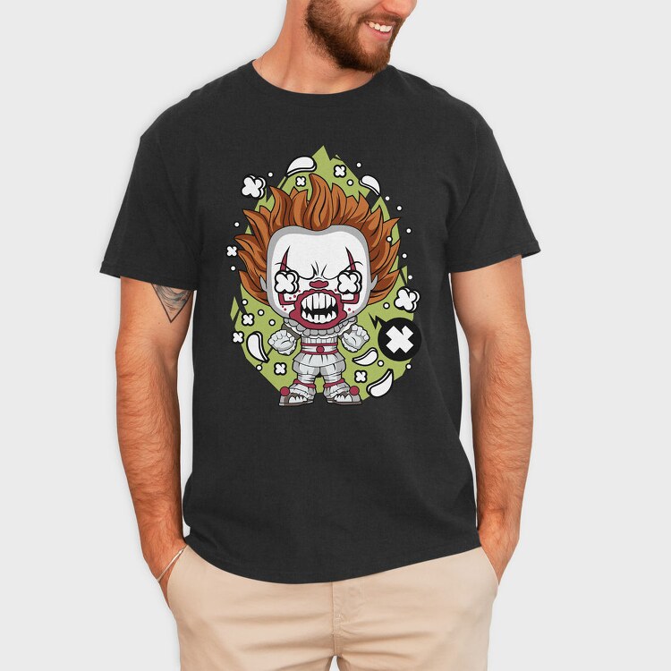 Pennywise Scream Riot, Tricou Barbati (Unisex)