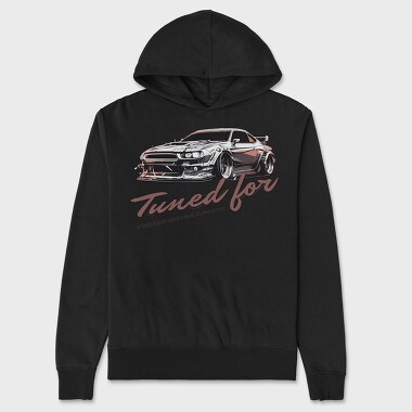 Tuned for Performance Personalized Car, Hanorac Oversize Barbati (Unisex)