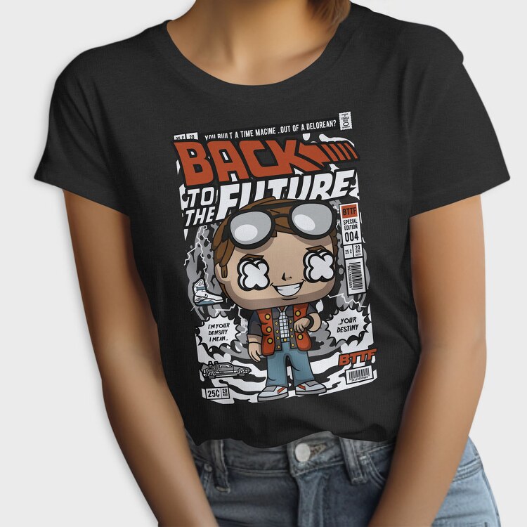 Back To The Future Funko, Tricou Femei