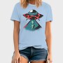 Alien Ufo, Tricou Barbati (Unisex)