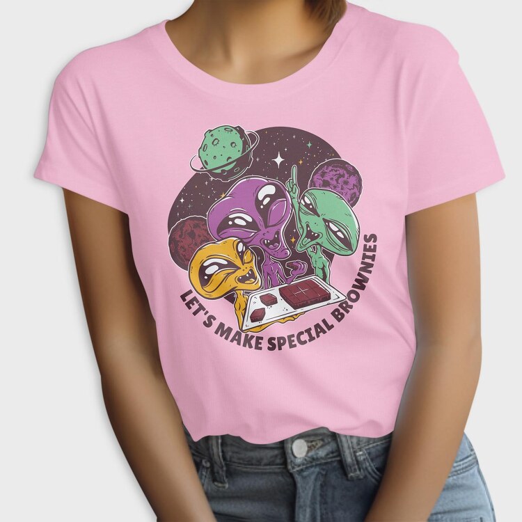 Aliens Make Special Brownies, Tricou Femei