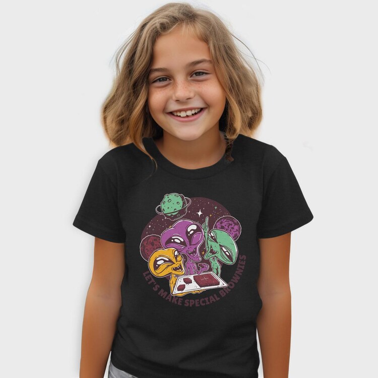 Aliens Make Special Brownies, Tricou Copii