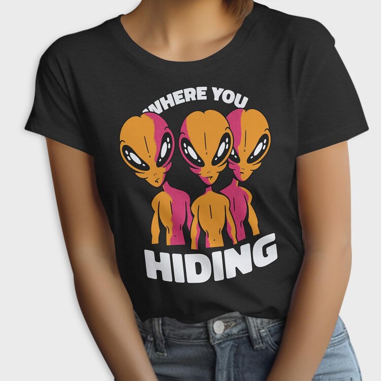Creepy Aliens, Tricou Femei