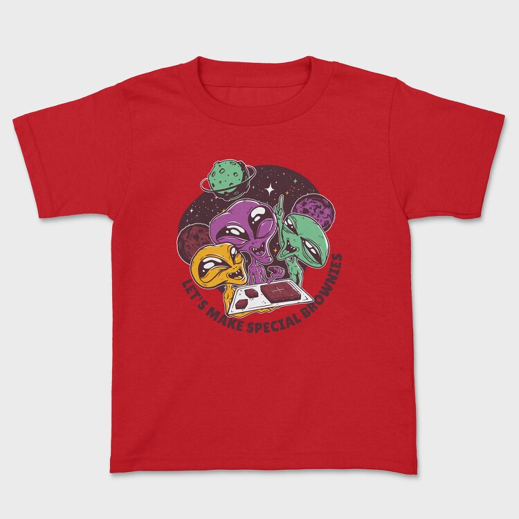 Aliens Make Special Brownies, Tricou Copii