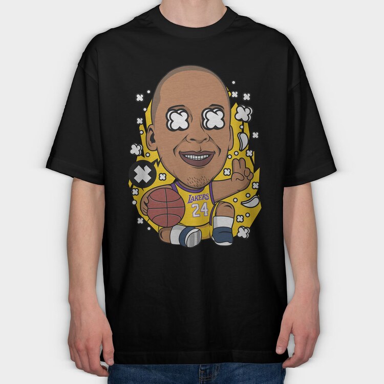 Kobes Legend, Tricou Oversize Barbati (Unisex)